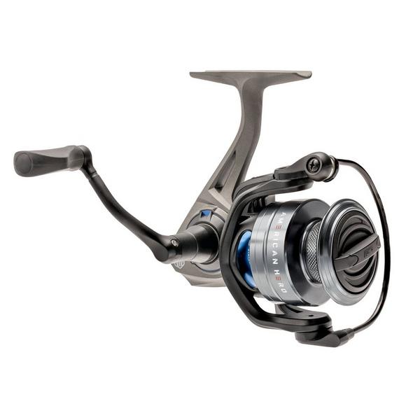 Lew's American Hero Fishing Spinning Reel Left/Right Hand Retrieve Gray/Black/Blue