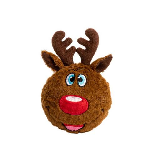 Fabdog Holiday Reindeer Faball Dog Toy - Primary Image