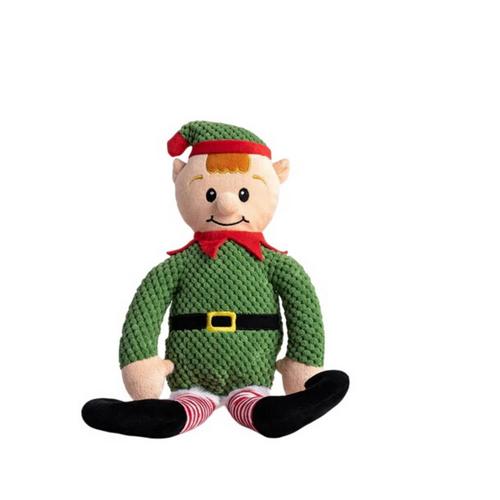 Fabdog Holiday Floppy Elf Dog Toy - Primary Image