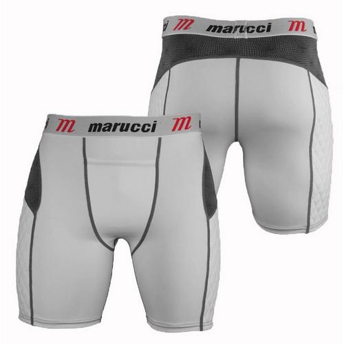 Youth Boys' Marucci Padded Slider With Cup Compression Shorts - Primary Image