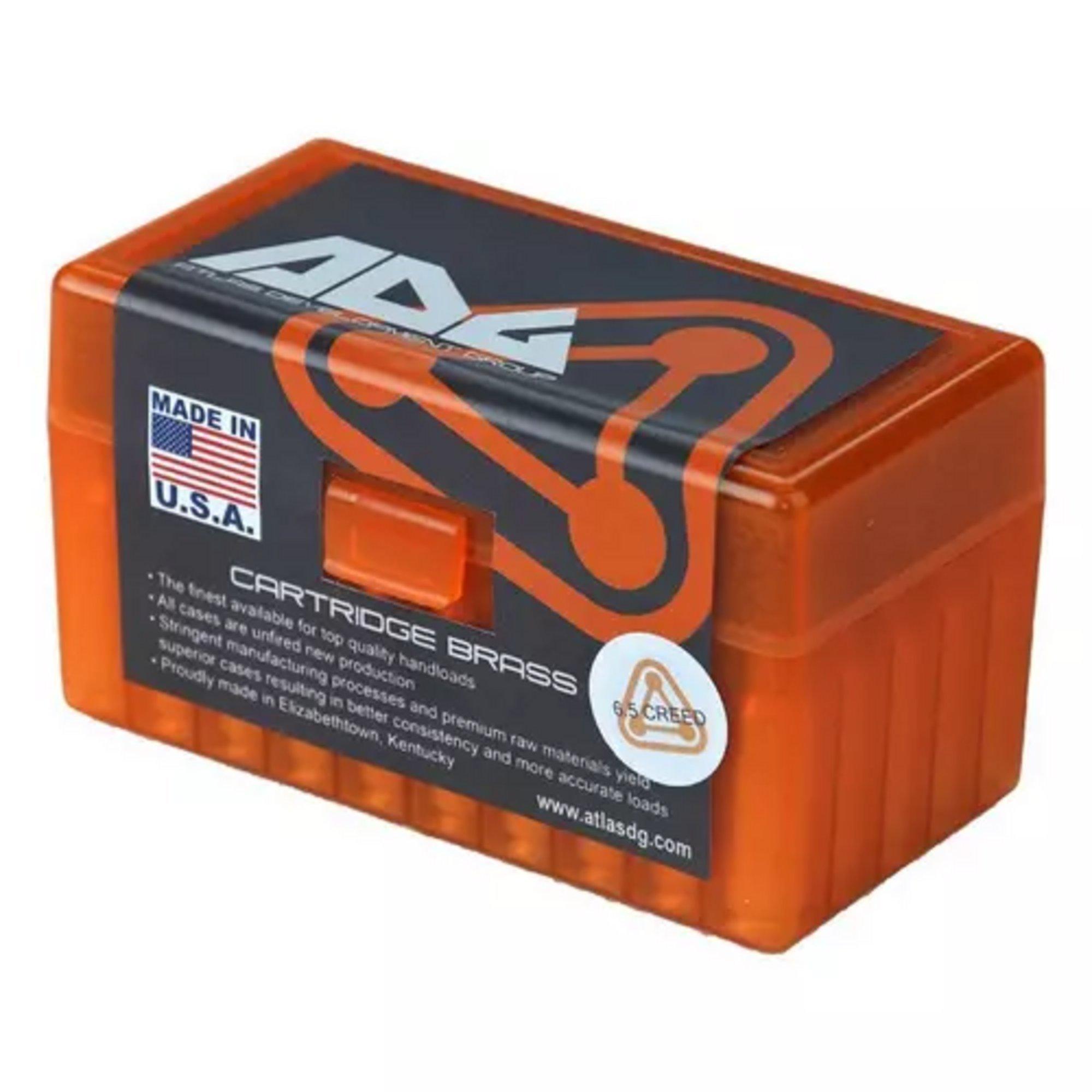ADG Premium Unprimed Brass Rifle Cartridge Cases - Atlas Development Group