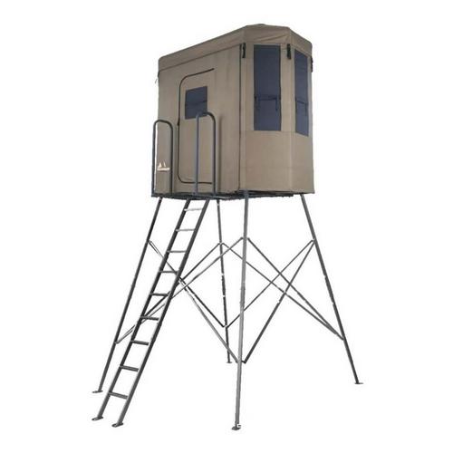 Millennium Treestands Q200 Buck Hut Shooting House Blind with Tower Platform - Primary Image