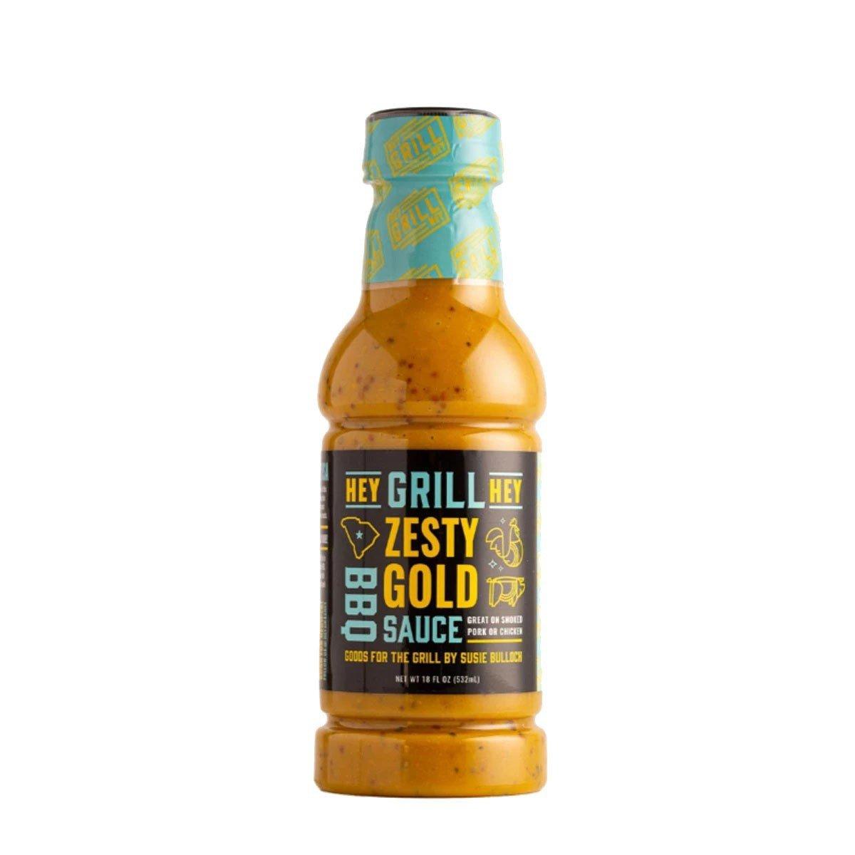 Hey Grill Hey Zesty Gold BBQ Sauce - Hey Grill Hey