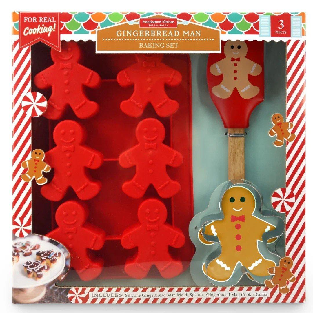 Handstand Kitchen Gingerbread Man Baking Set - Handstand Kitchen