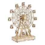 Hands Craft 3D Modern Wooden Puzzle Music Box Ferris Wheel - Thumbnail 1 of 7
