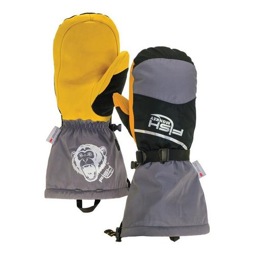 Men's Fish Monkey Yeti Premium Ice Fishing Mittens - Primary Image