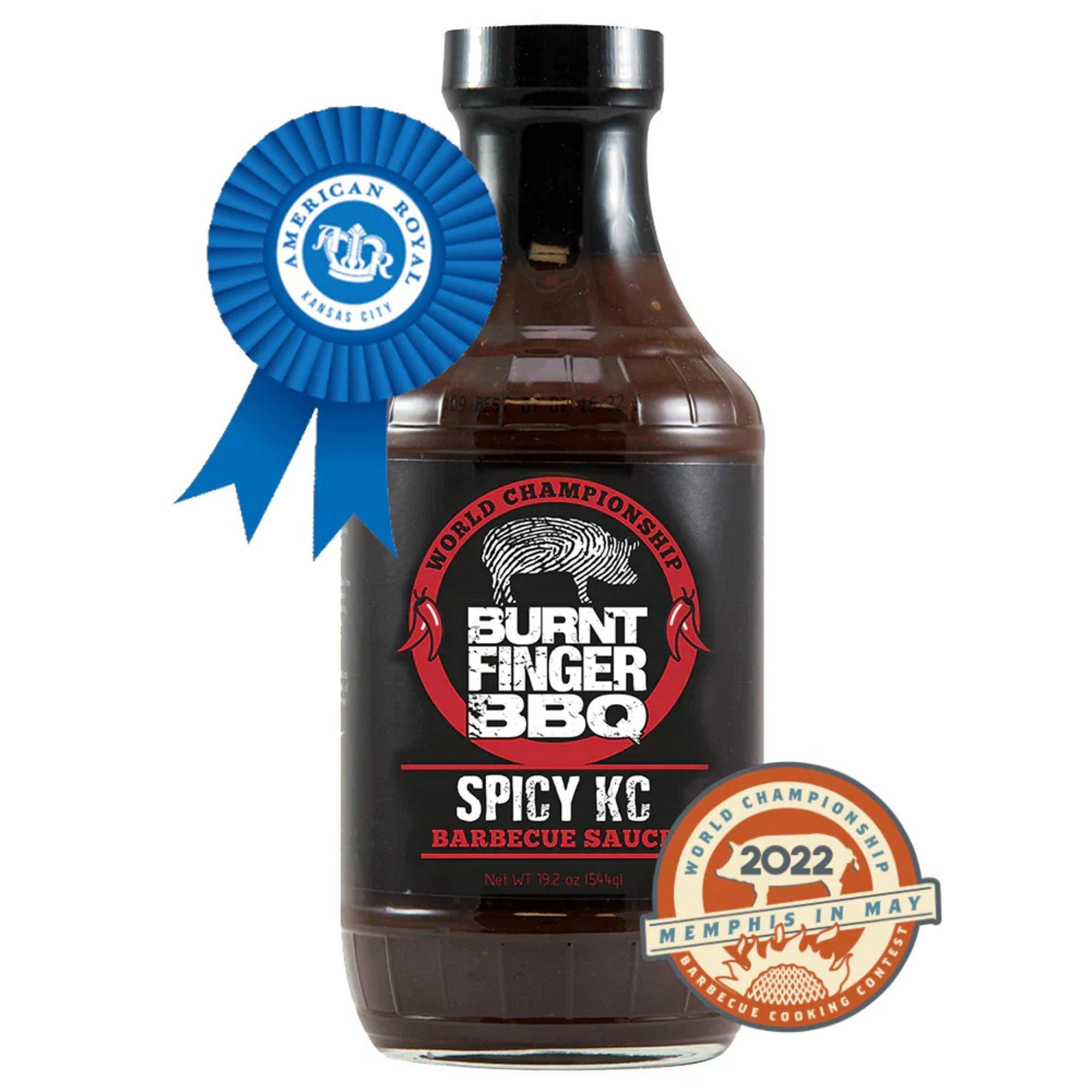 Burnt Finger BBQ Smokey KC Barbecue Sauce - Burnt Finger BBQ