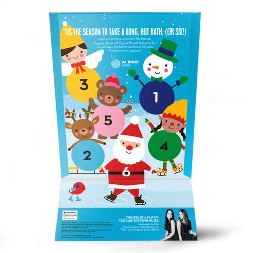Da Bomb 6 Day Standing Character Advent Calendar - Primary Image