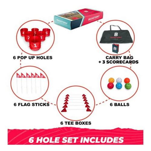 BucketGolf 6 Hole Game - Primary Image