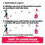 BucketGolf Pro 9 Hole Game - Thumbnail 5 of 7