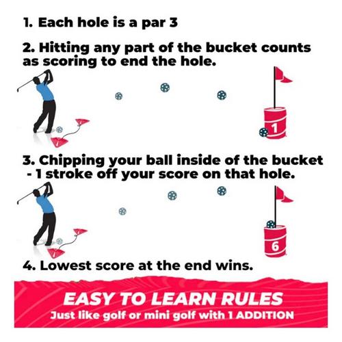 BucketGolf Pro 9 Hole Game - Primary Image