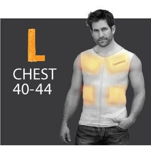 UnderWarmer Heated Compression Sleeveless Camping Base Layer - Primary Image