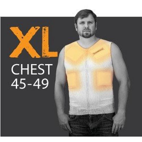 UnderWarmer Heated Compression Sleeveless Camping Base Layer - Primary Image