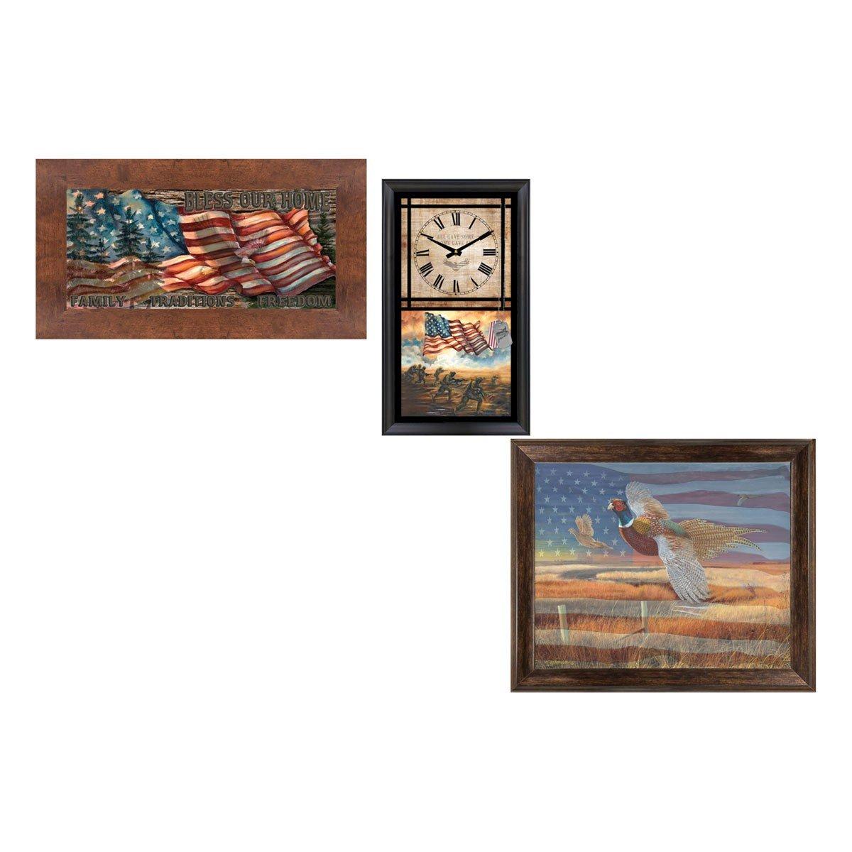 Print & Frame Pheasants Forever Patriotic Bundle