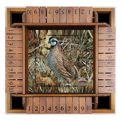 Print & Frame Bobwhite Shut The Box Game Board - Primary Image