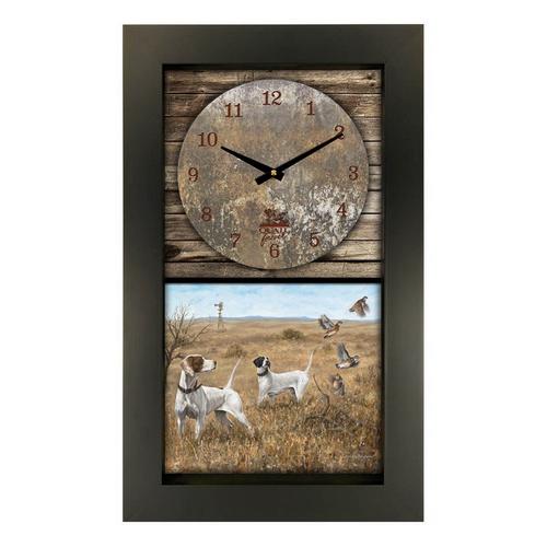 Print & Frame Quail Mantel Clock - Primary Image