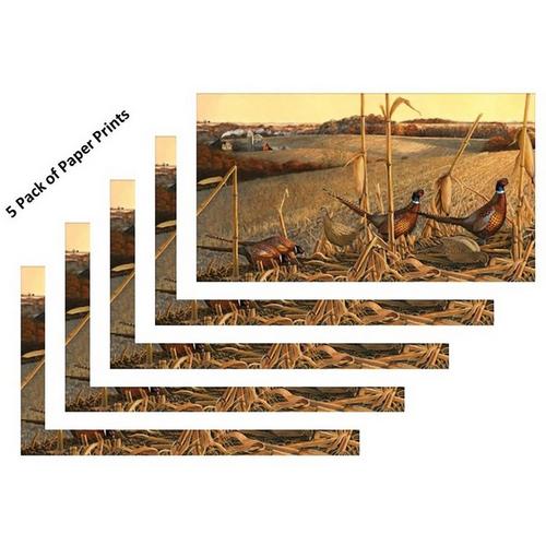 2020-2021 Pheasants Forever Print of the Year - Up with the Sun by Stephen Hamrick - Paper Print Only - Primary Image