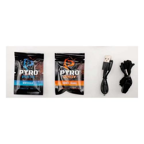 Pyro Putty Elite Rechargeable Dual Arc Lighter w/ Compartment - Primary Image