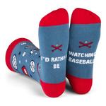 Lavley "I'd Rather Be Watching Baseball" Crew Socks - Thumbnail 1 of 4