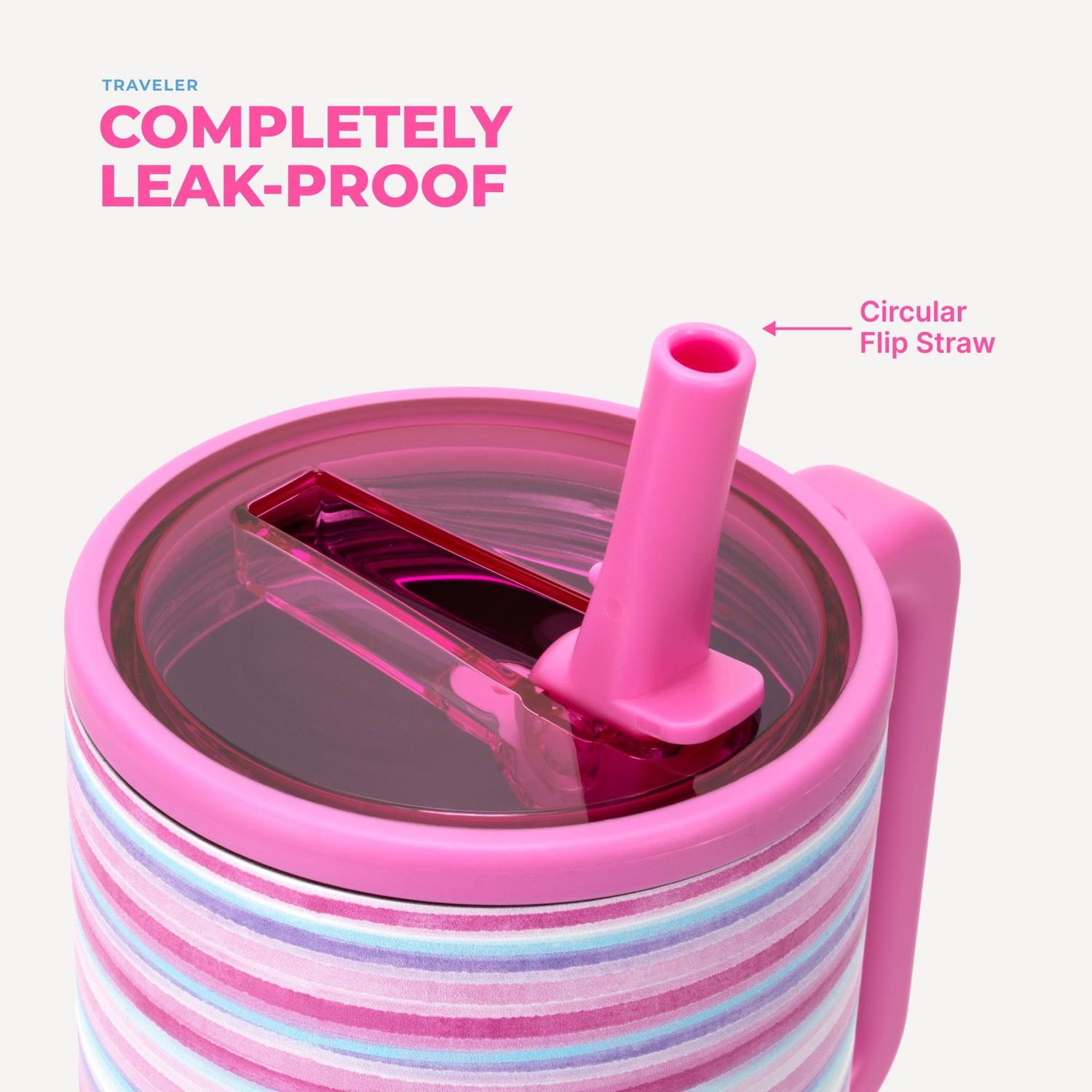 HydroJug x SCHEELS Pink Horizon Traveler Tumbler - Pink Horizon - view 6