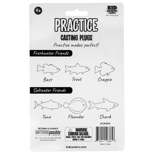 Kid Casters Practice Casting Plugs - Primary Image