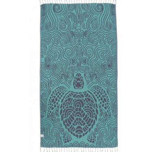 Sand Cloud Mint Swirl Beach Towel - Primary Image
