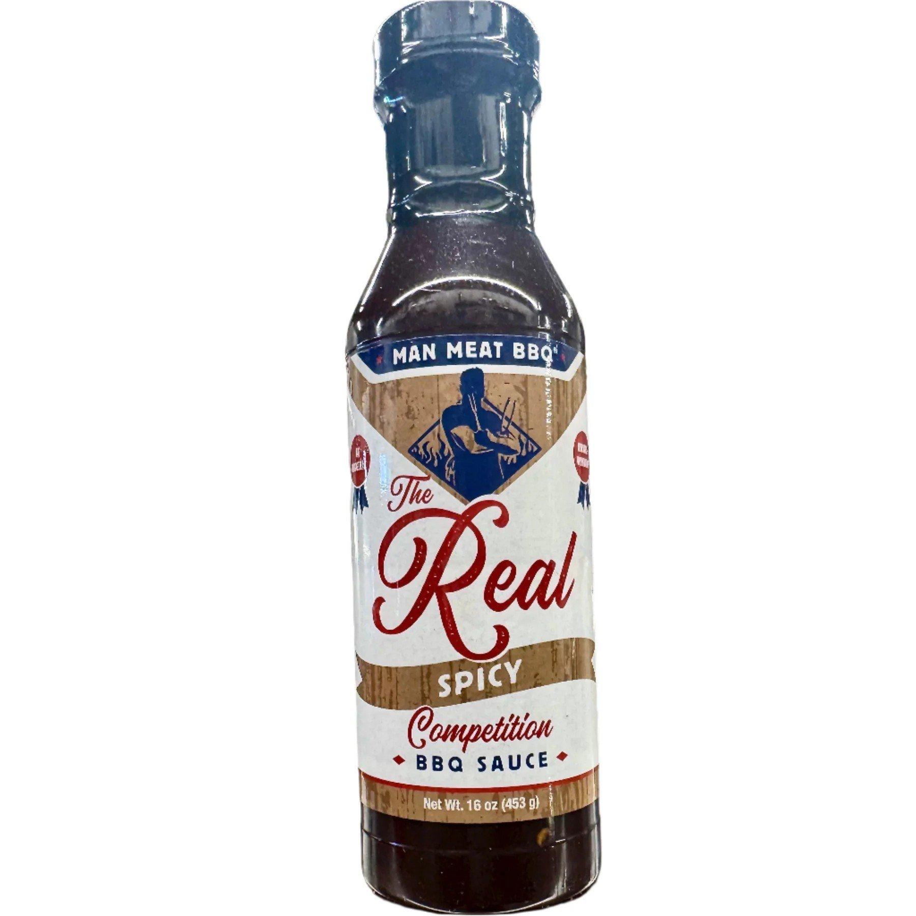 Man Meat BBQ Real Sweet & Smoky BBQ Sauce - Man Meat BBQ