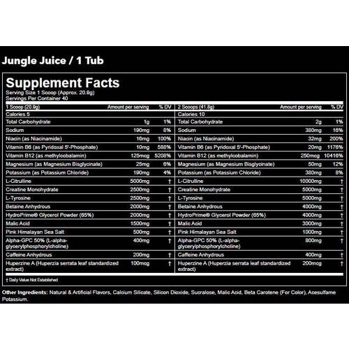 Gorilla Mode Jungle Juice Pre-Workout - Primary Image