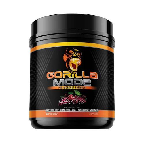 Gorilla Mode Cherry Blackout Pre-Workout - Primary Image