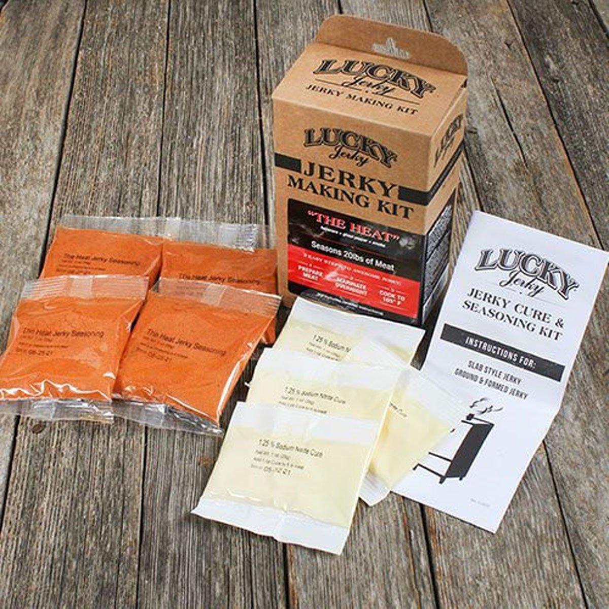 Lucky The HEAT Jerky Seasoning Kit - Lucky Beef Jerky