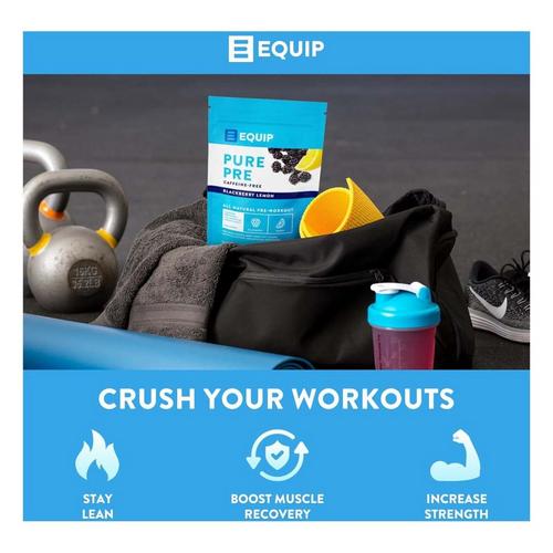 Equip Foods Pure Pre All Natural Pre-Workout Powder (Caffeine Free) - Primary Image