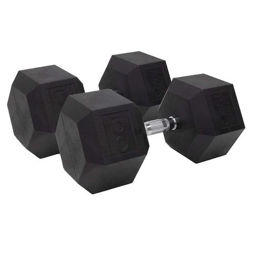 Tru Grit Hex Elite TPR Dumbbells - Primary Image