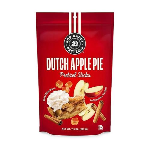 Pop Daddy Popcorn Dutch Apple Pie Flavored Pretzels 7.5 oz