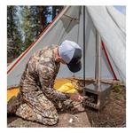 Argali Outdoors Skyline 6' Ti Titanium Wood Stove - Thumbnail 5 of 7