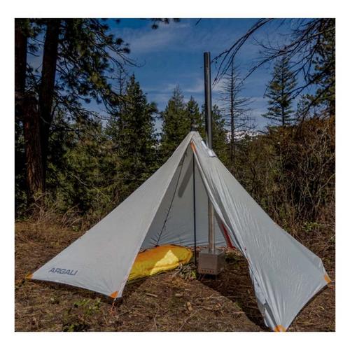 Argali Outdoors Skyline 6' Ti Titanium Wood Stove - Primary Image