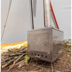Argali Outdoors Skyline 8' Ti Titanium Wood Stove - Thumbnail 2 of 10