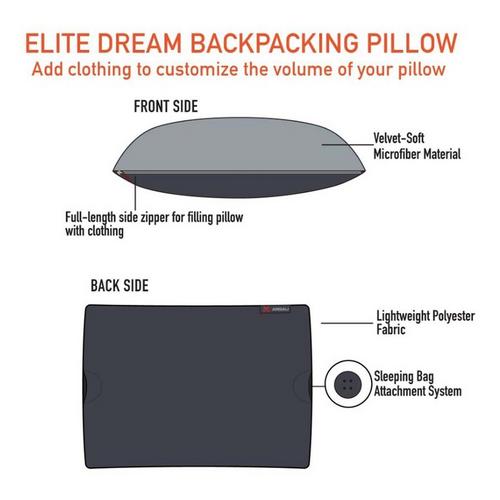 Argali Outdoors Elite Dream Backpacking Pillow - Primary Image