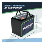 Newport NK180PRO Electric Kayak Outboard Motor with 24V 50AH Lithium Battery - Thumbnail 14 of 15