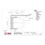 Ace Indoor Golf Medalist Golf Simulator Enclosure Kit - Thumbnail 10 of 13