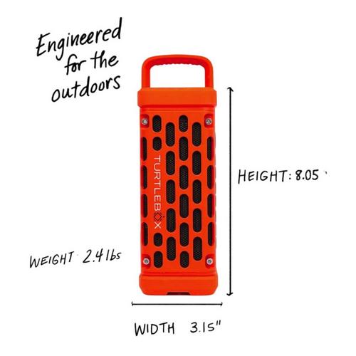 TURTLEBOX Ranger Portable Waterproof Speaker - Primary Image
