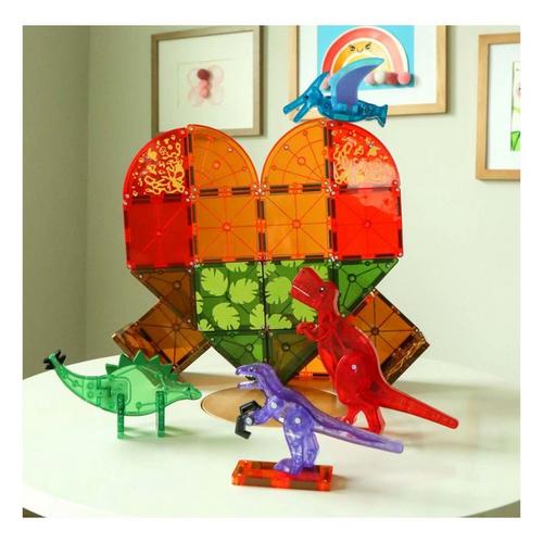 Magna Tiles Dino World 40 - Piece Set - Primary Image
