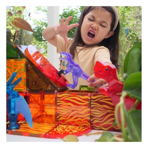 Magna Tiles Dino World 40 - Piece Set - Primary Image