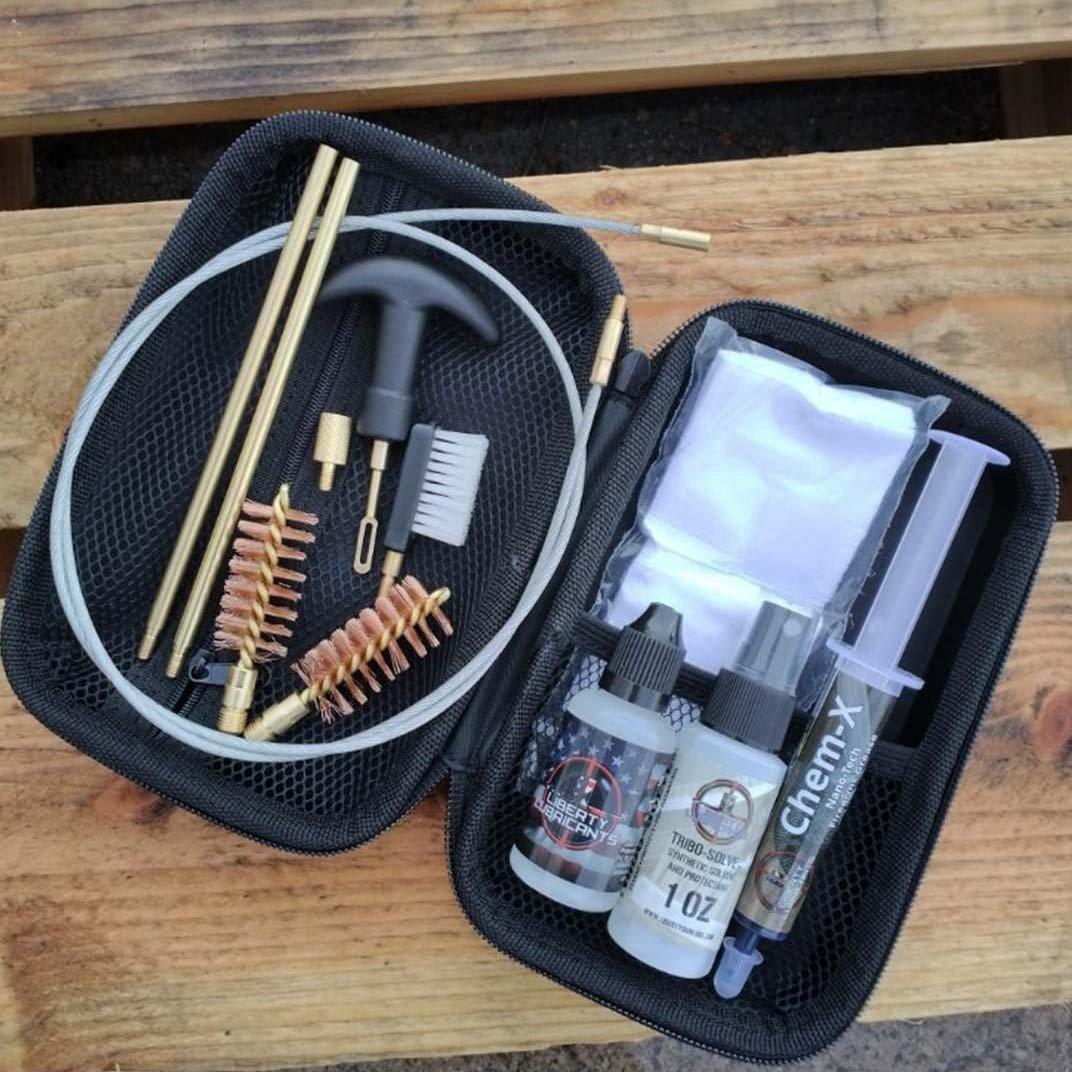 Liberty-Tuff Compact Cleaning Kit - 12 G Shotgun - Liberty Lube