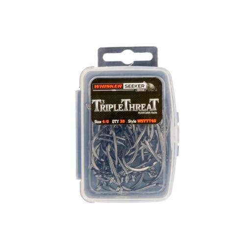 Whisker Seeker Triple Threat Catfish Hybrid Circle Hooks 30 Pack - Primary Image