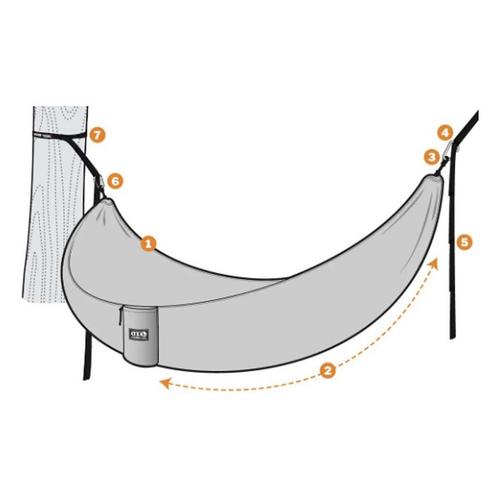 eno TravelNest Hammock + Straps Combo - Primary Image