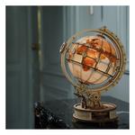 Hands Craft 3D Modern Wooden Puzzle Luminous Globe - Thumbnail 2 of 6