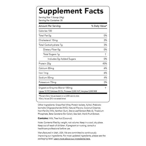 Clean Simple Eats Protein Powder - Primary Image