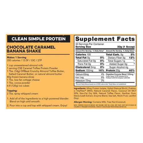 Clean Simple Eats Protein Powder - Primary Image
