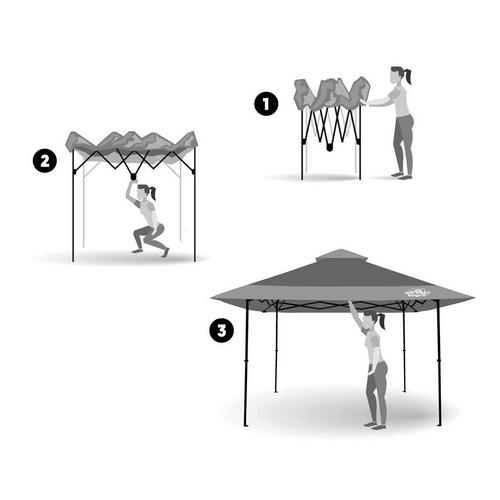 YOLI Pagoda EasyLift 170 13'X13' Instant Canopy - Primary Image