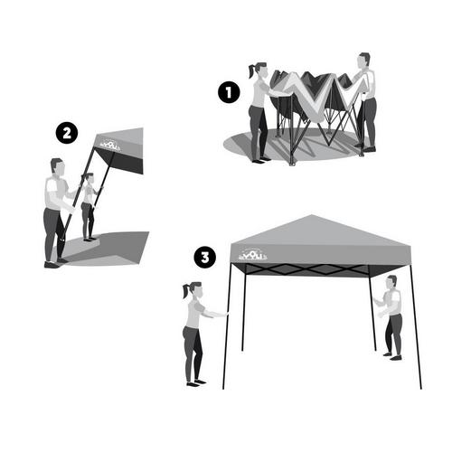 YOLI Adventure 64 10'X10' Instant Canopy - Primary Image